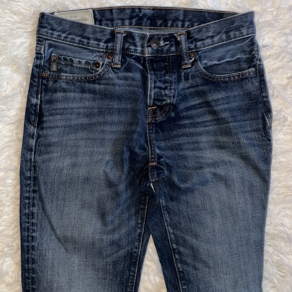 Abercrombie & Fitch Men’s Button Fly Jeans, Size 29x32 - Picture 4 of 16